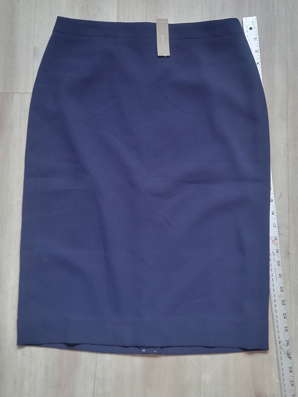 J. Crew Navy Pencil Skirt